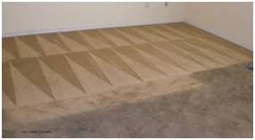 dirty carpet before and after